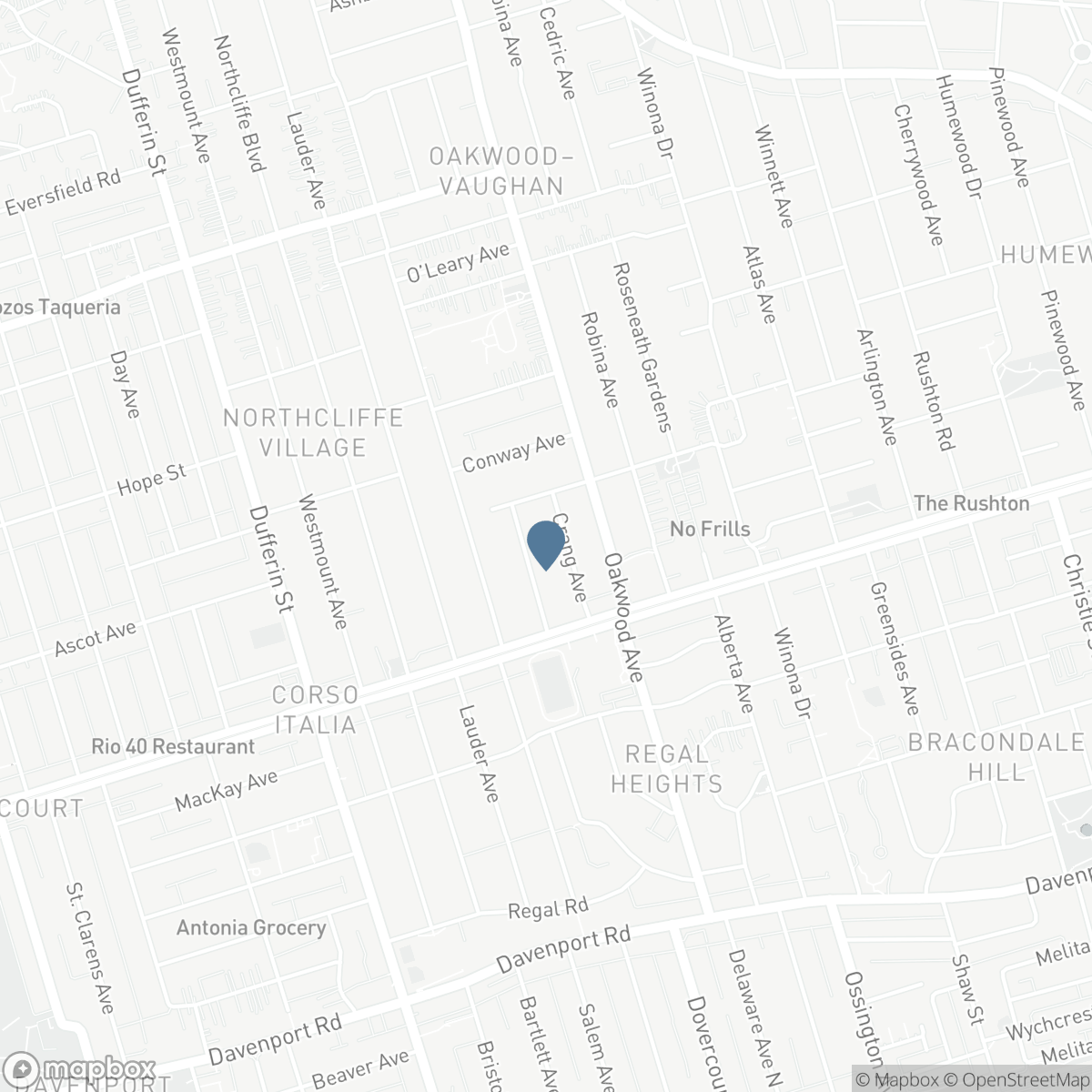 32 CRANG AVENUE, Toronto, Ontario M6E 2Z9
